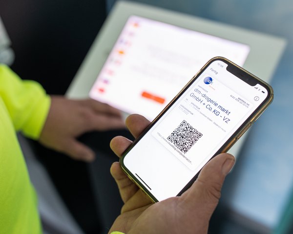 Digitaler Lieferschein auf dem Smartphone
