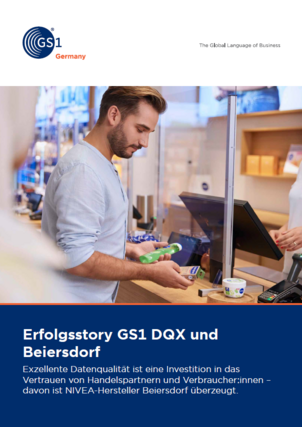 Cover Erfolgsstory GS1 DQX und Beiersdorf