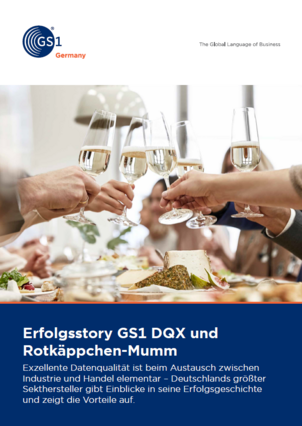 Cover Erfolgsstory GS1 DQX und Rotkäppchen